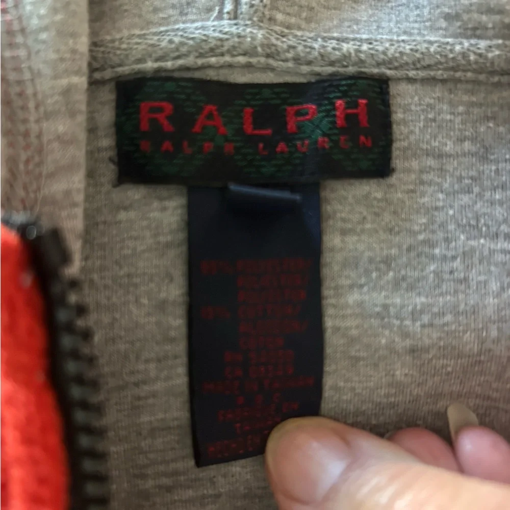 Ralph Lauren cozy red